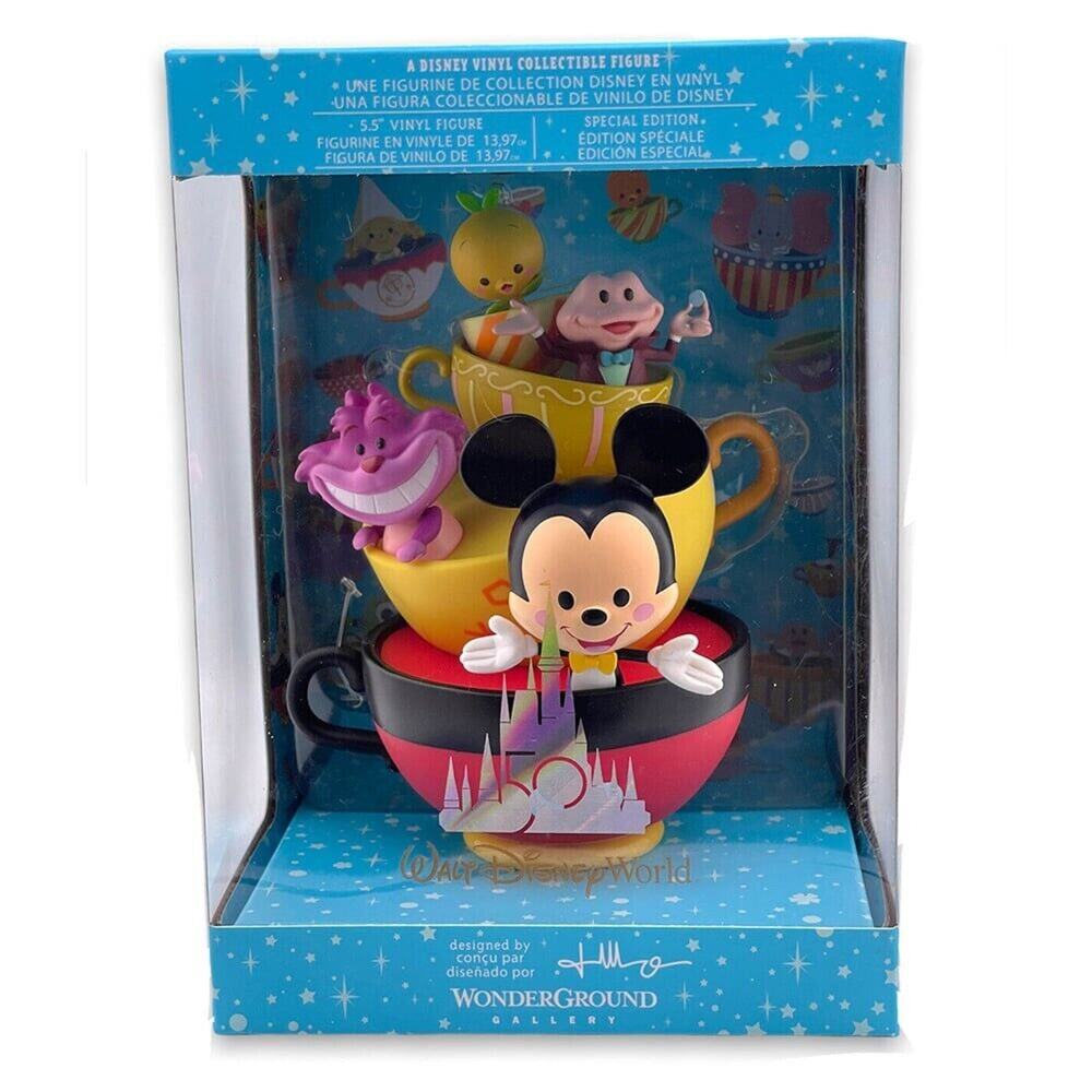 Disney Parks 50th Anniversary Jerrod Maruyama Wonder ground Mickey TeaCup Figure